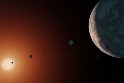 Раскрыта возможность существования воды в системе TRAPPIST-1